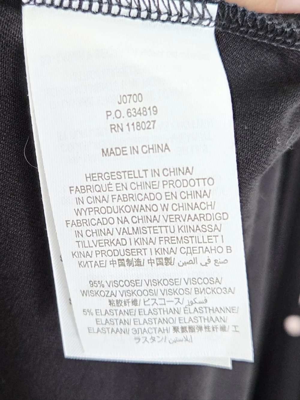 Boden Lavinia Jersey Wrap Midi Dress Black Polka Dot Size 10 - Picture 7 of 7